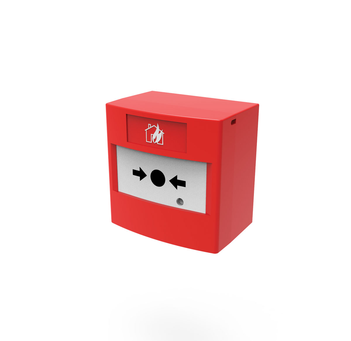 PULSANTE ANTINCENDIO ROSSO WIR.