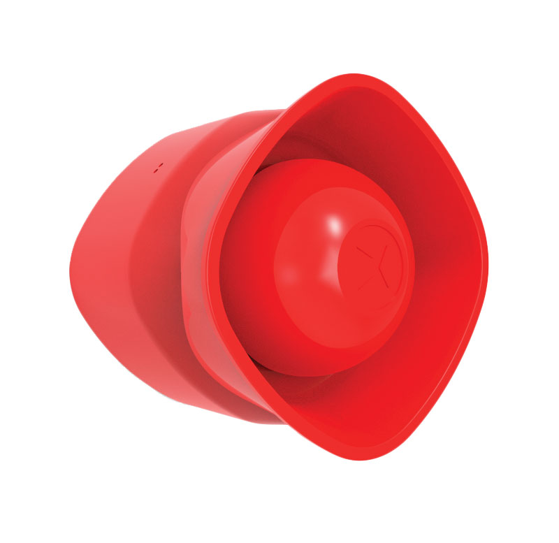 SIRENA ACUSTICA ROSSA 96DB WIR.