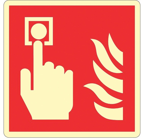 CARTELLO IN ALLUMINIO 120X120MM